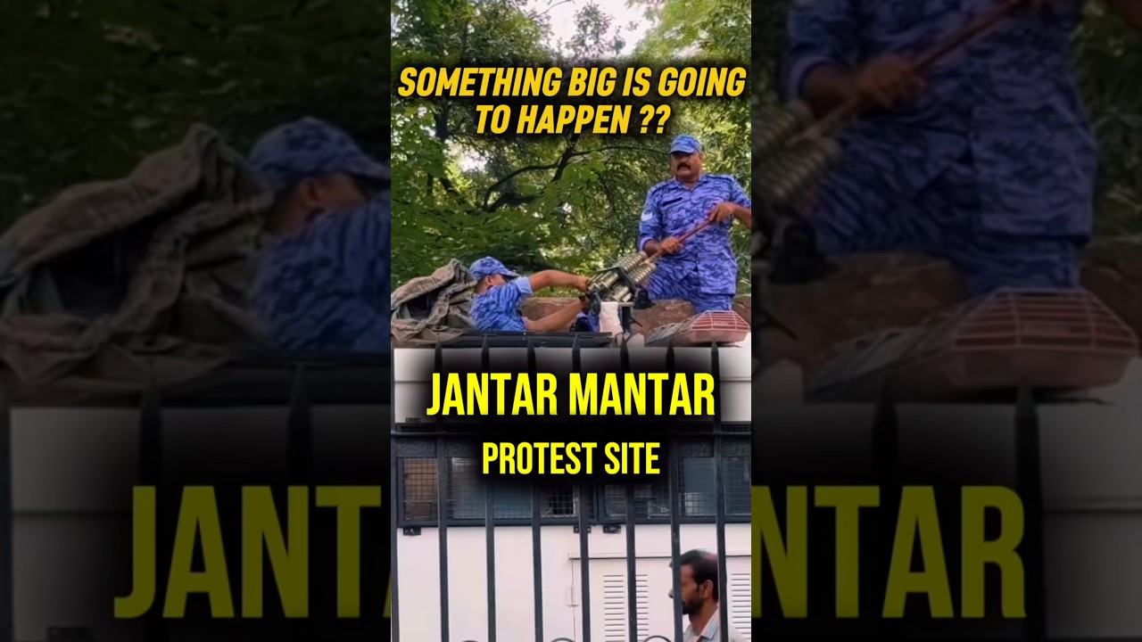 Delhi Police Preparing something Big for JANTAR MANTAR💔 #standfortruth #sonamwangchuk #cjpprotest