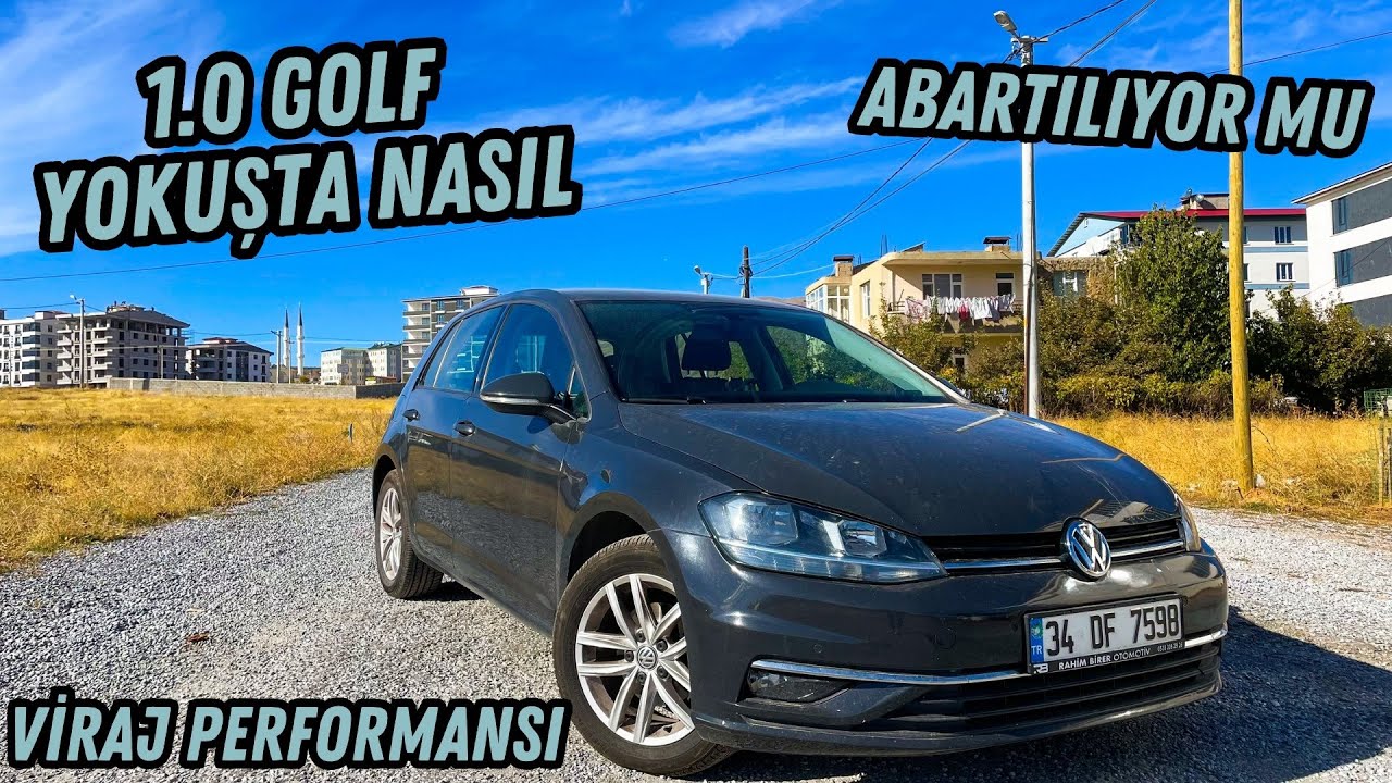 GOLFTE 1.0 YETERLİ Mİ |VW GOLF 7.5 COMFORTLINE |1.0 TSI GOLF 115 HP |YOKUŞTA DENEDİM |YAKIT TÜKETİMİ