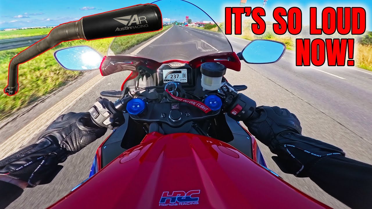 Обзор выхлопной системы CBR600RR AUSTIN RACING 2025 года!