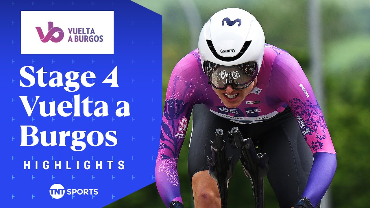STUNNING TIME TRIAL ⏱️ | 2025 Vuelta a Burgos Feminas Stage 4 Race Highlights | TNT Sports Cycling
