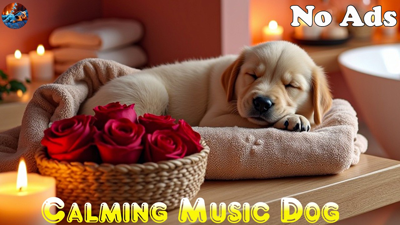 12 hours  Deep Sleep Music for Dog🐶Anti-Separation Anxiety & Calming Healing Sounds💖Dog Relax Music