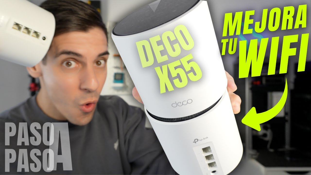 DECO X55 🛜📈 La MEJOR forma de mejorar el WIFI en tu casa con TP-Link [WIFI 6 Mesh]