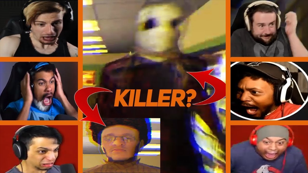 Gamers React To Scary Moments And Jumpscare!(Very Loud)- Night Shift(Stay Out Of The House Prolouge)