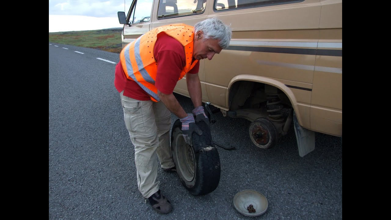 Island Roadtour 2011 - Im Oldie VW-Bus nach Island Teil 1 Anfahrt bis Blaue Lagune