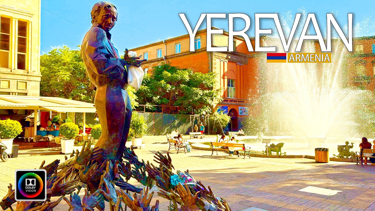 Walking Tour Through Yerevan&rsquo;s Heart | Sep 12, 2025 | Sunny Weather | HDR & Dolby Vision Tour
