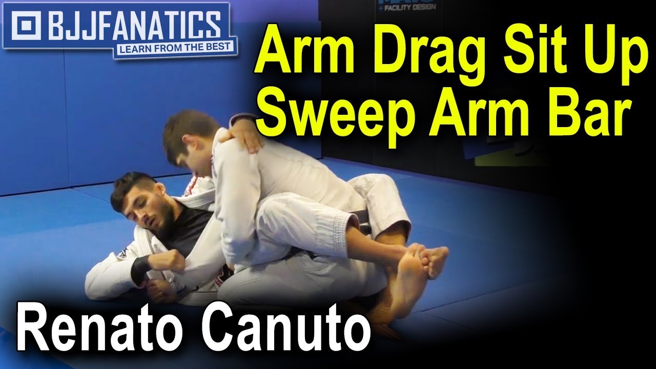 Arm Drag Sit Up Sweep Arm Bar by Renato Canuto