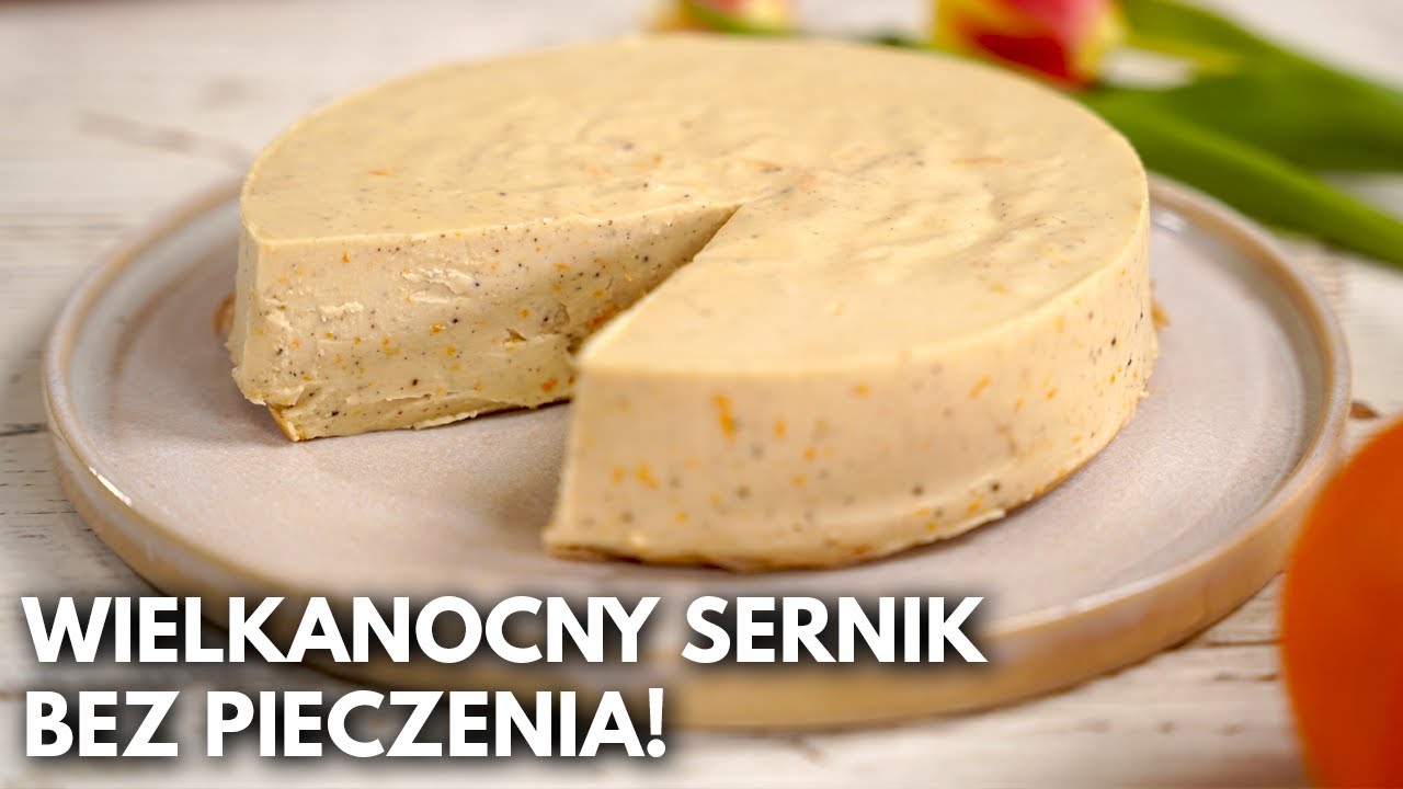 EKSPRESOWY SERNIK na WIELKANOC! 💯 Bez pieczenia! | WegeTuba