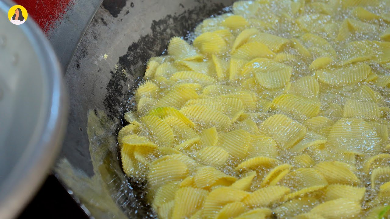 Potato Chip From Kyaukpadaung - ကျောက်ပန်းတောင်းမြို့ရဲ့ပထမဆုံး အာလူးကြော်လုပ်ငန်း...🥰🥔🍟