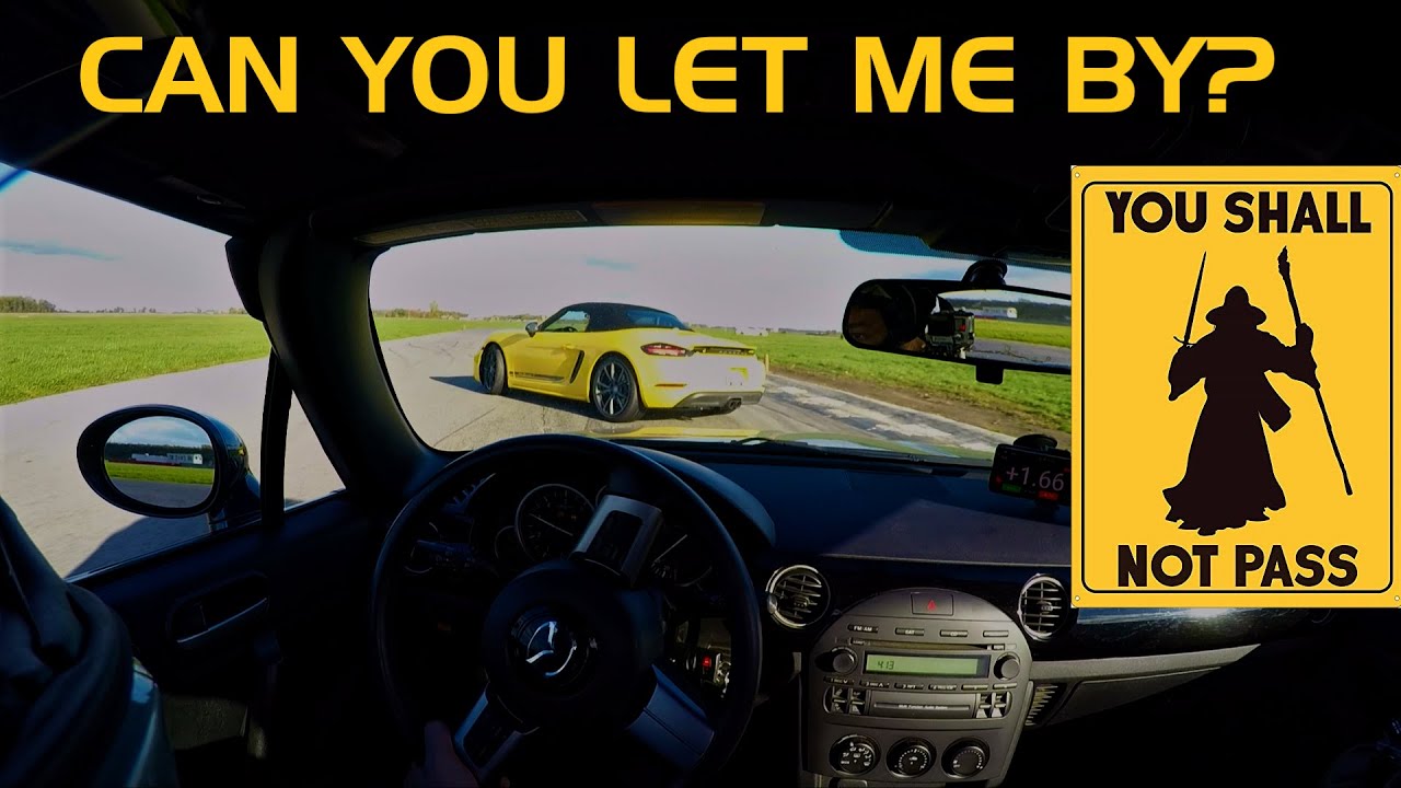 NC MX5 Track Day | Porsche driver's