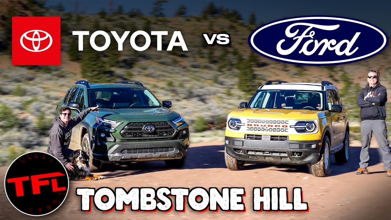 Ford Bronco Sport против Toyota RAV4 TRD Off-Road: одна из этих машин гораздо лучше на бездорожье!