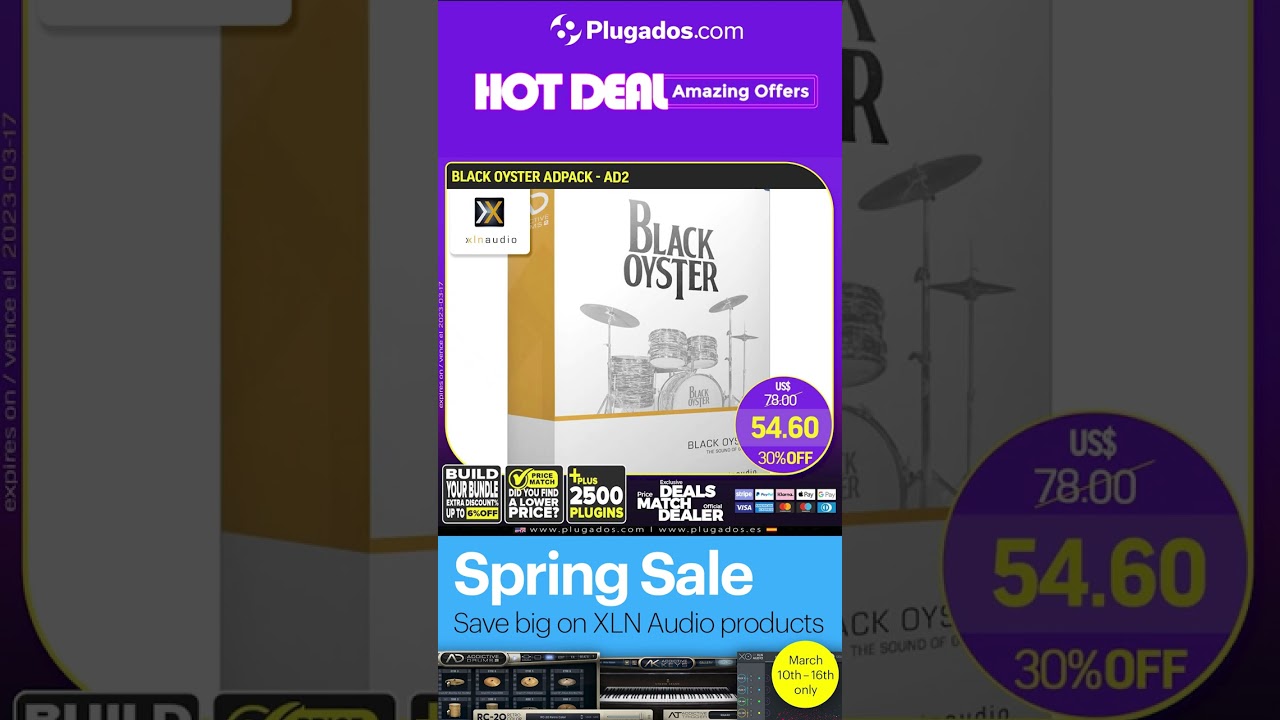 XLN Audio: Hurry and don't miss these promotions!