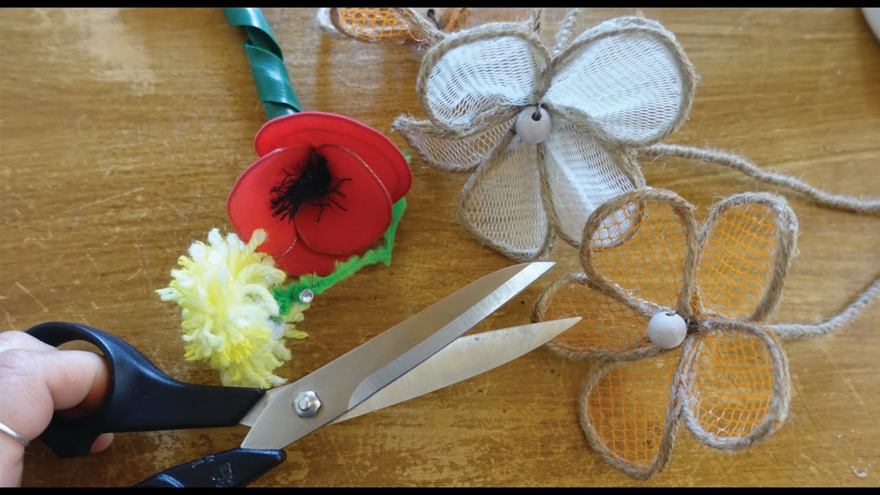 10 FANTASTICI FIORI - FAI DA TE