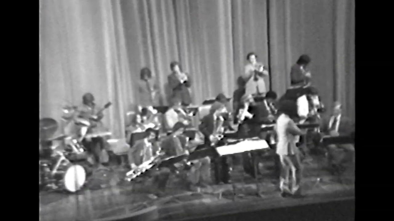 Jazz Concert Conducted By David Baker, April 22, 1976