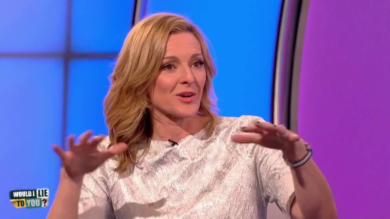 Did Gabby Logan give Alan Hansen a piggyback across a muddy car park? - Would I Lie to You? [HD][CC]
