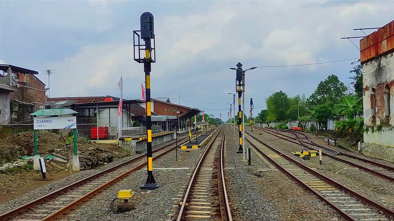 NEW BACKRIDE BY TRAIN‼️ STASIUN CIAMIS SAMPAI STASIUN TASIKMALAYA