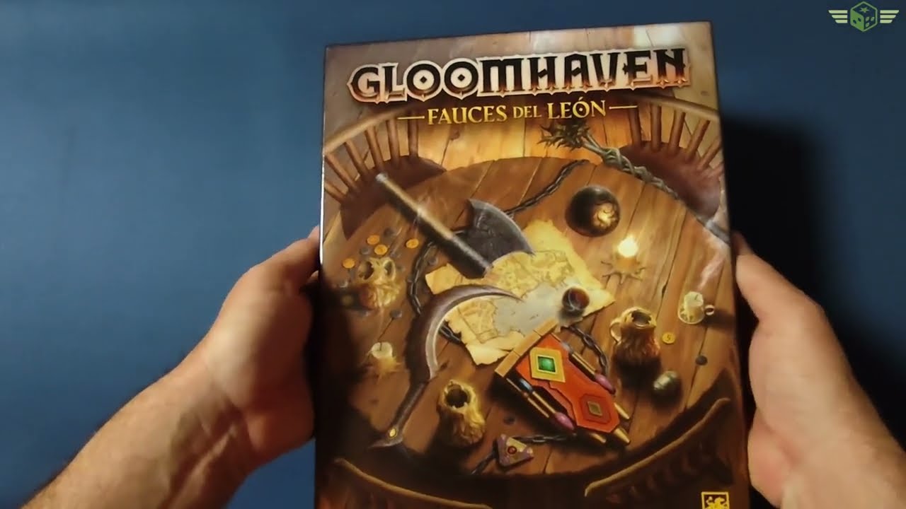 Unboxing Gloomhaven. Fauces del León
