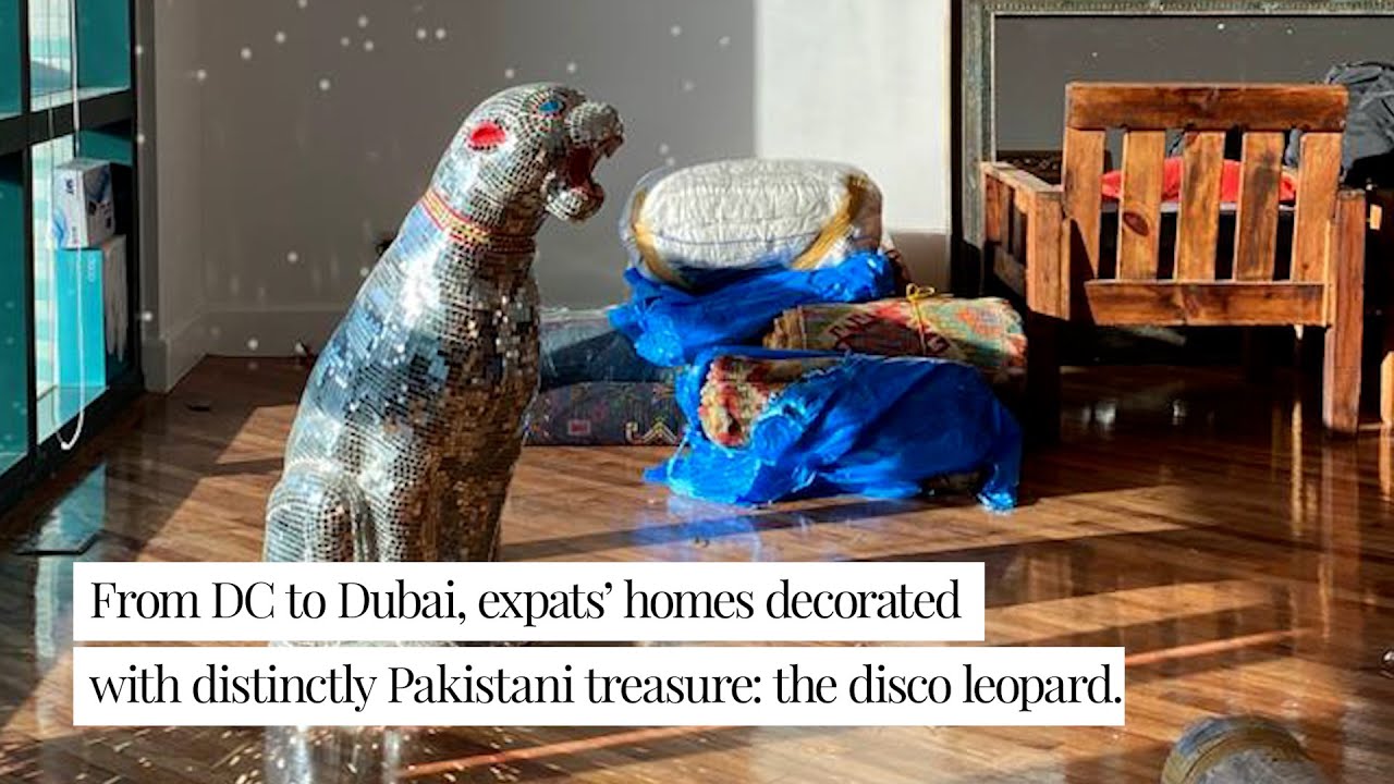 From DC to Dubai, expats&rsquo; homes decorated with distinctly Pakistani treasure: the disco leopard