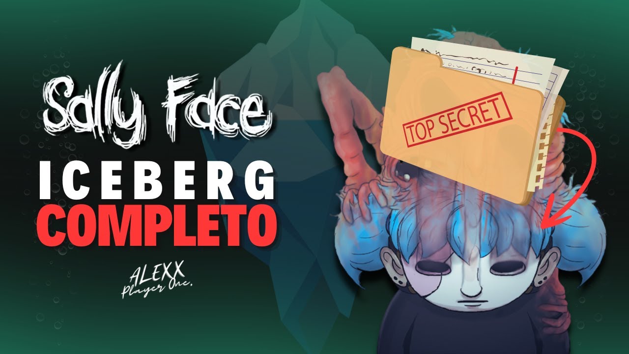 El iceberg completo de Sally Face 2023 | (Lore)