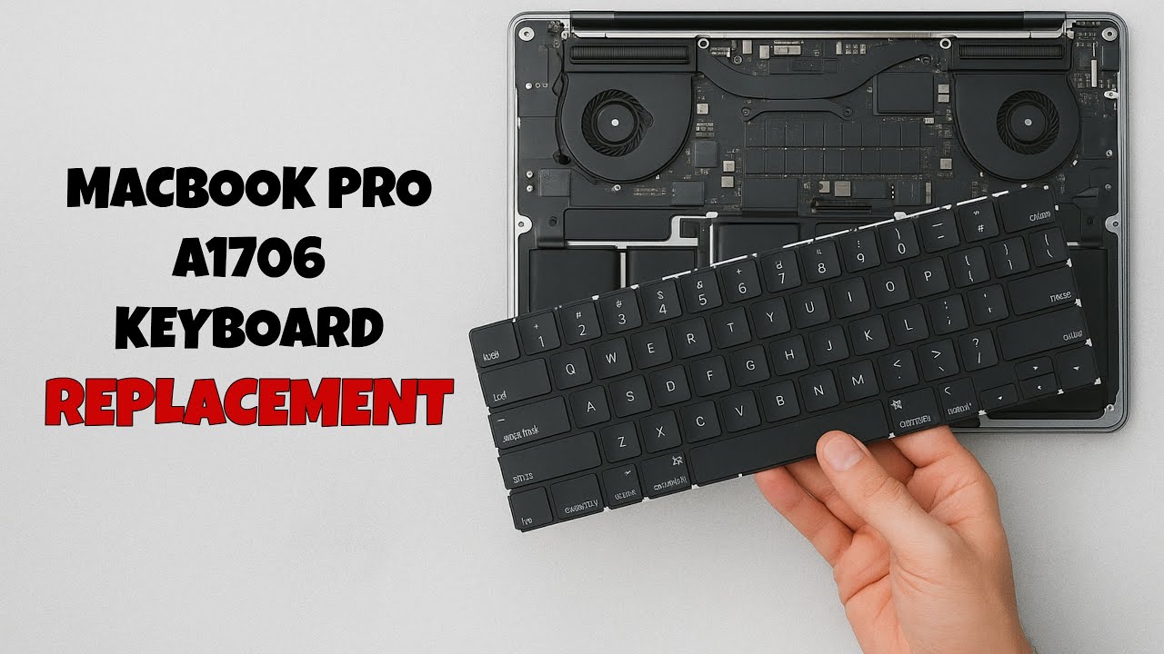 MacBook Pro A1706 Keyboard Replacement | Step-by-Step Repair Guide