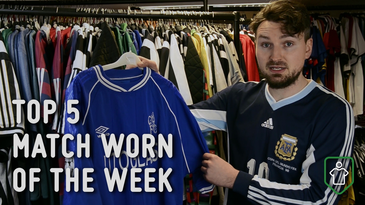 Classic Football Shirts: This Week's Top 5 Match Worn