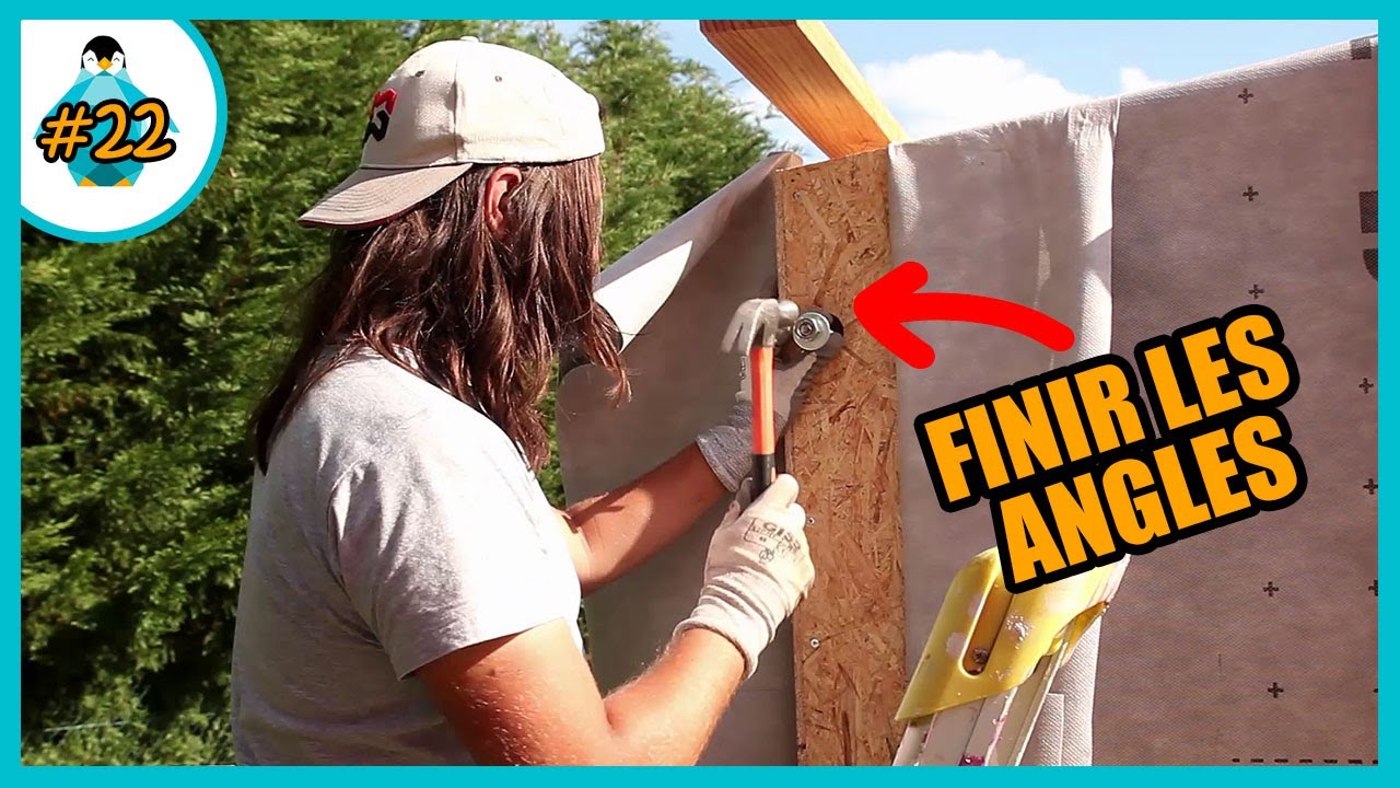 Pare-pluie et fixation : Comment faire les angles d'une ossature bois ? - LPMDP #22