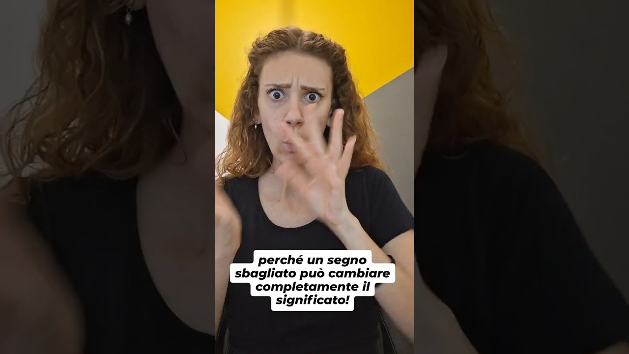 🔑Vuoi migliorare in LIS?Parti da questi 3 errori comuni #lis #linguadeisegni #linguadeisegniitaliana