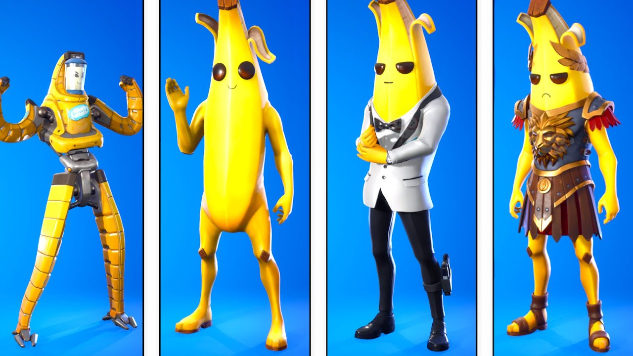 TUTTE LE BANANITA DALLA PEGGIORE ALLA MIGLIORE | Fortnite