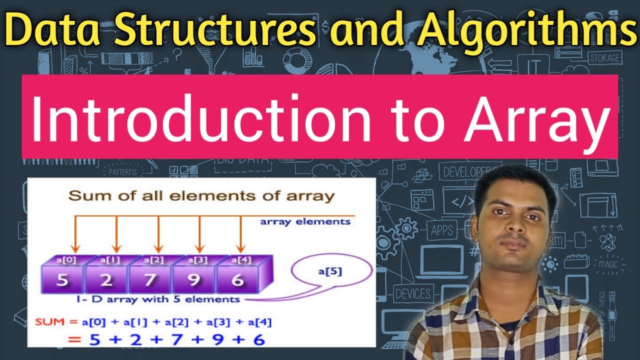 1. Introduction to Arrays | What is an Array ? - Processing Tutorial || R Narayan