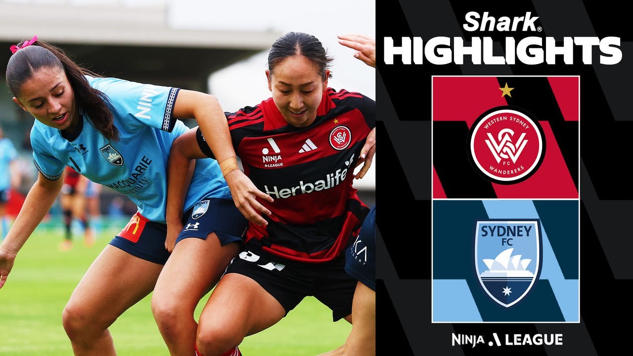 Western Sydney Wanderers v Sydney FC | SHARK HIGHLIGHTS | Ninja A-League 2025-26 | Round 6