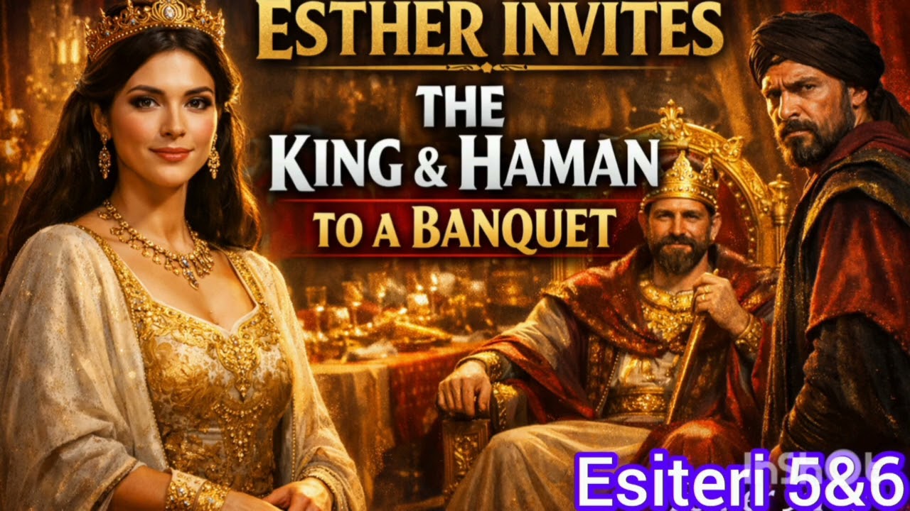 Ijambo ry'Imana ry'umunsi || Esiteri 5&6 || Esther invites the King & Haman to a Banquet & Haman..||
