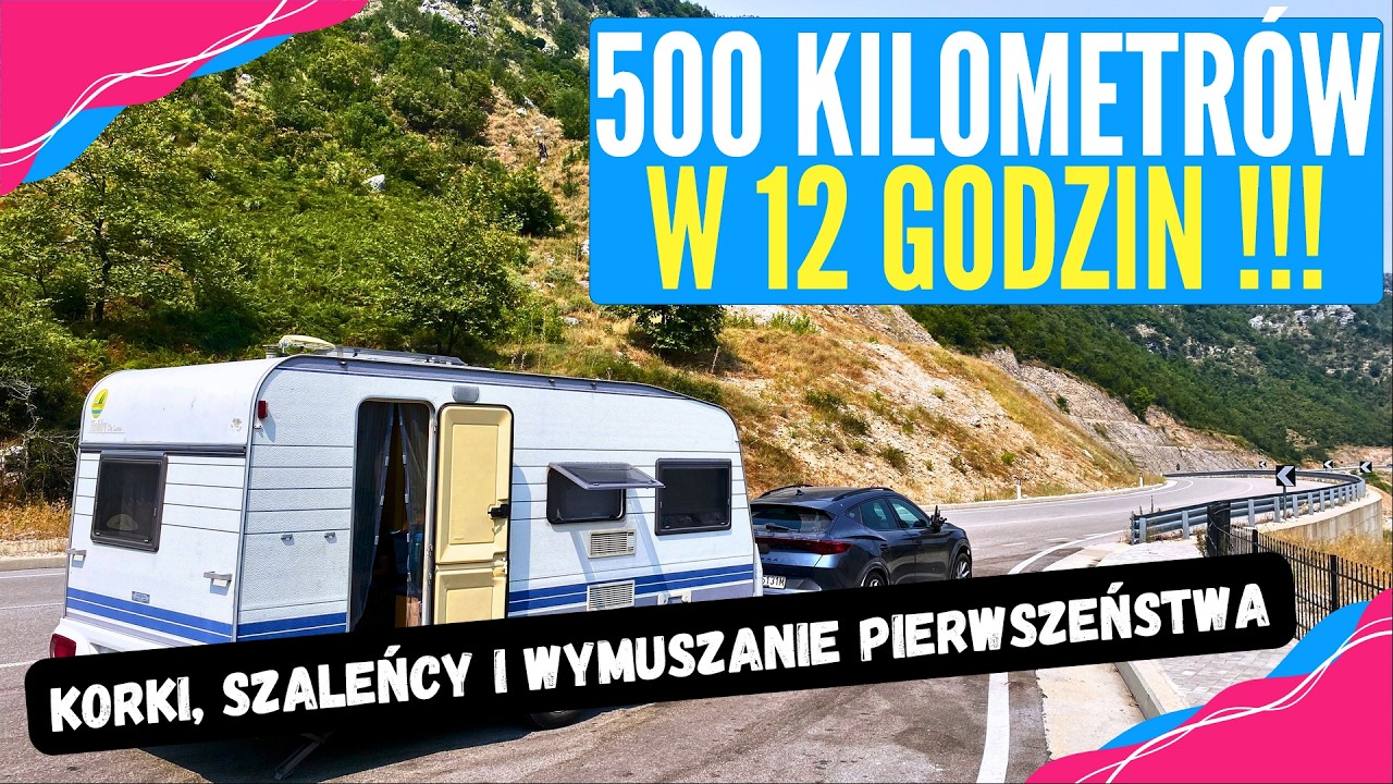 Karawaning tylko dla TWARDZIELI 💪 - Nasz przejazd przez Albanię 🚗