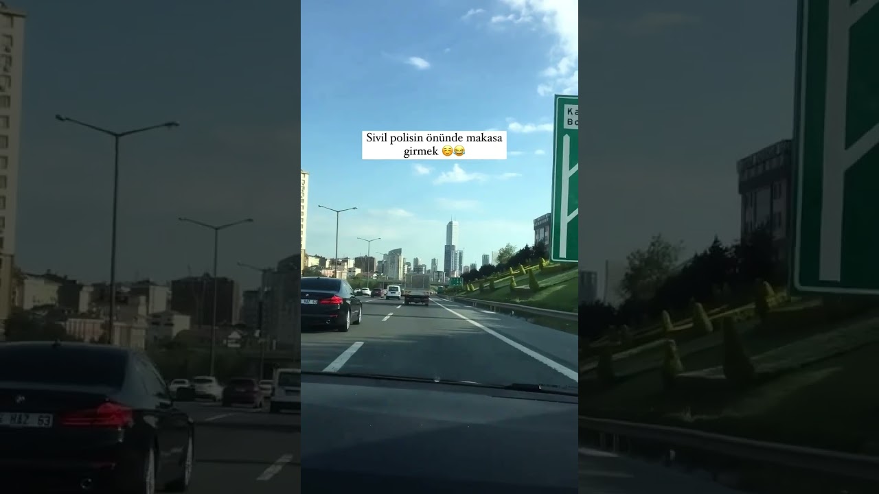 SİVİL POLİSİN &Ouml;N&Uuml;NDE MAKAS ATMAK
