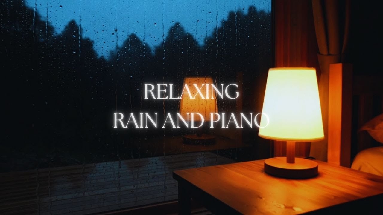 Cozy Rainy Night 🌧️ | Gentle Piano Music for Deep Sleep, Study & Relaxation #06