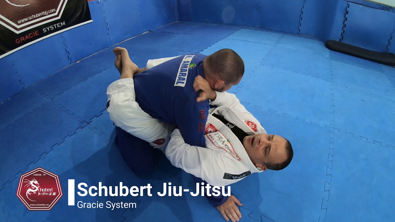 Jiu-Jitsu #1 braço laçado - Estrangulamento - Marcos Schubert