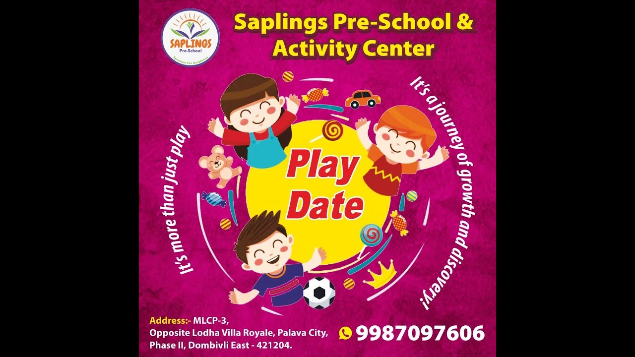 LIVE SAPLINGS PRESCHOOL AND ACTIVITY CENTER PLAYDATE 2026 ON PALAVA TV