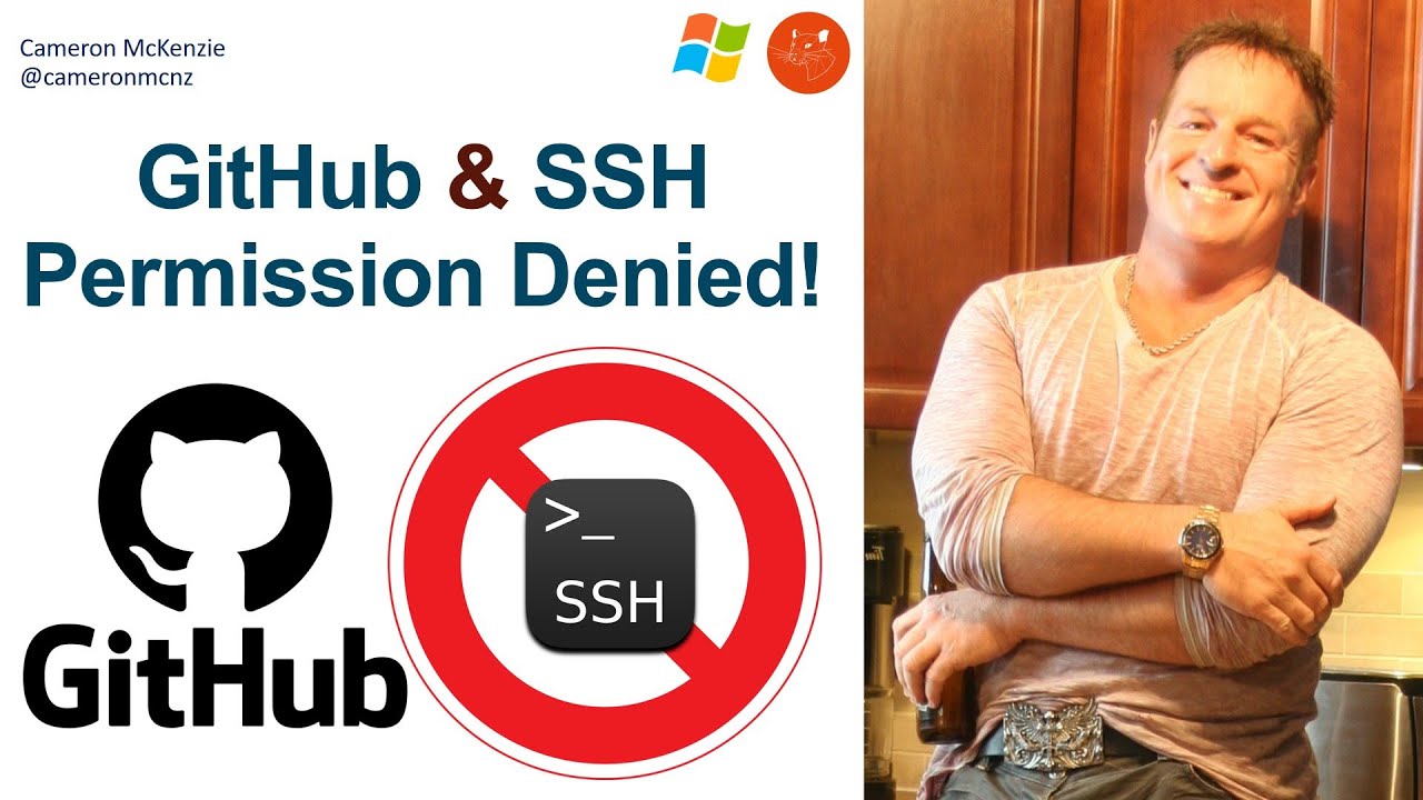 Исправление ошибки Git SSH Permission Denied (PublicKey) на GitHub (git@github.com)