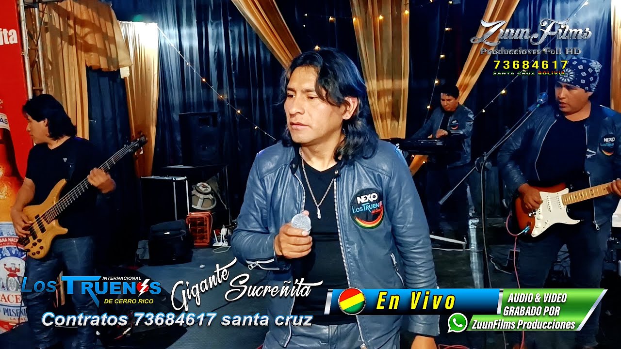 LOS TRUENOS DE POTOSI Tema Cervecita Blanca en vivo 2023