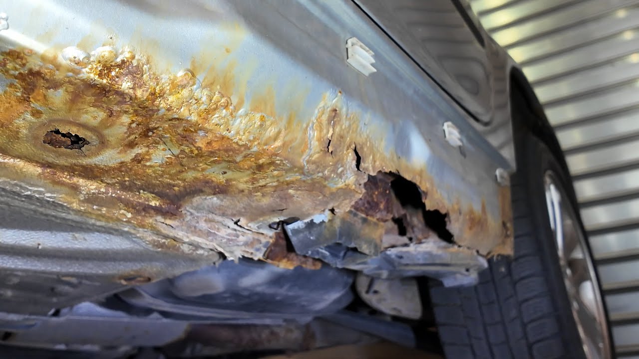 Fixing a rusty E46 rocker panel and jack mount
