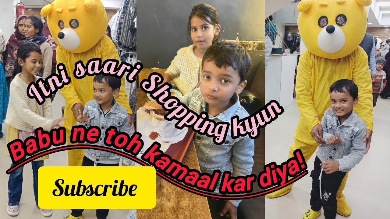 Itni saari Shopping kyun ki? 👗 Babu ne toh kamaal kar diya!