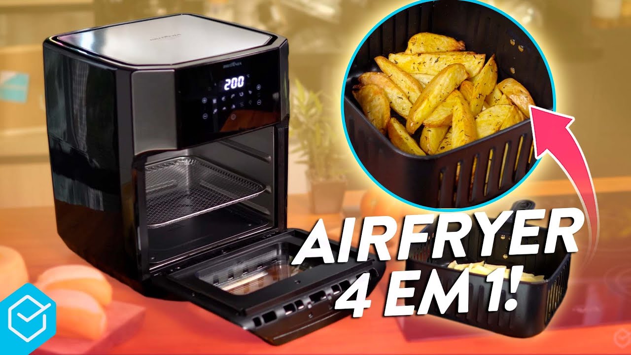 🔥 NOVA AIRFRYER 4 em 1! // AIR FRY OVEN BRITÂNIA BFR2100P (Análise Completa!)