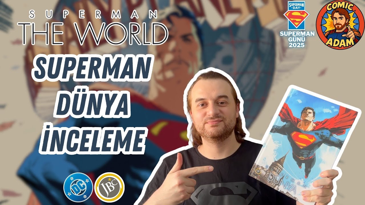 SUPERMAN DÜNYA (Çelik Adam'ın Seyahatleri) 🔍 ÇİZGİ ROMAN İNCELEME 61 #superman