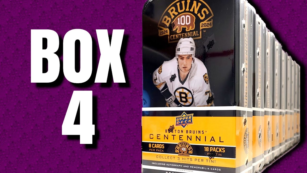 2023-24 Upper Deck Bruins Centennial Hobby Box Break #4