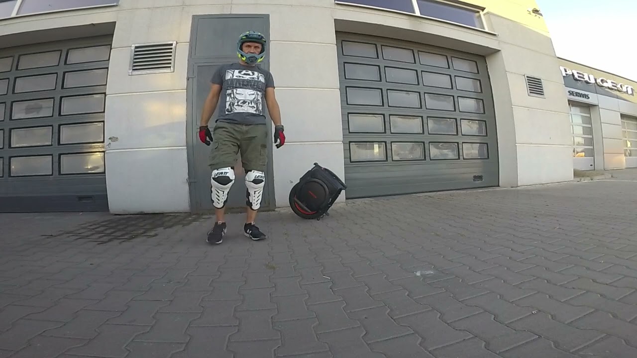 Moje początki - nauka jazdy na kole Inmotion V12 HT