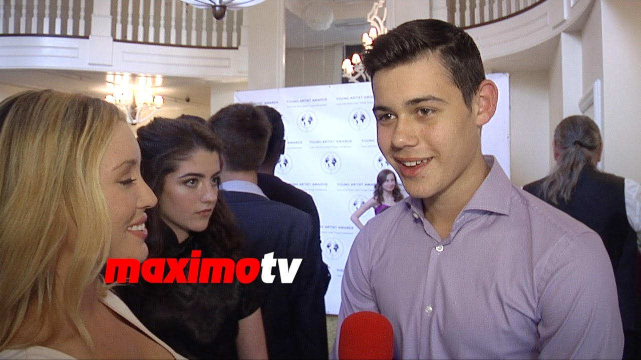 Peter Bundic Interview Young Artist Awards 2015 Red Carpet