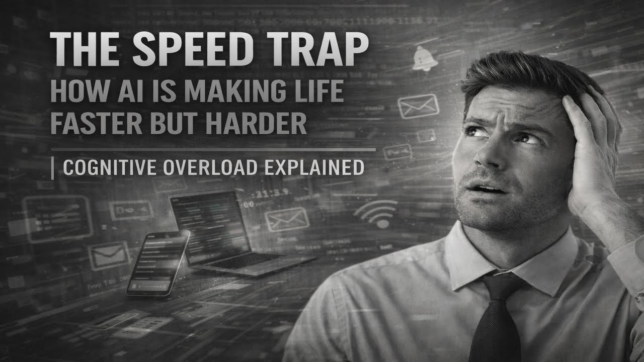 The Speed Trap: How AI is Making Life Faster but Harder | Cognitive Overload Explained
