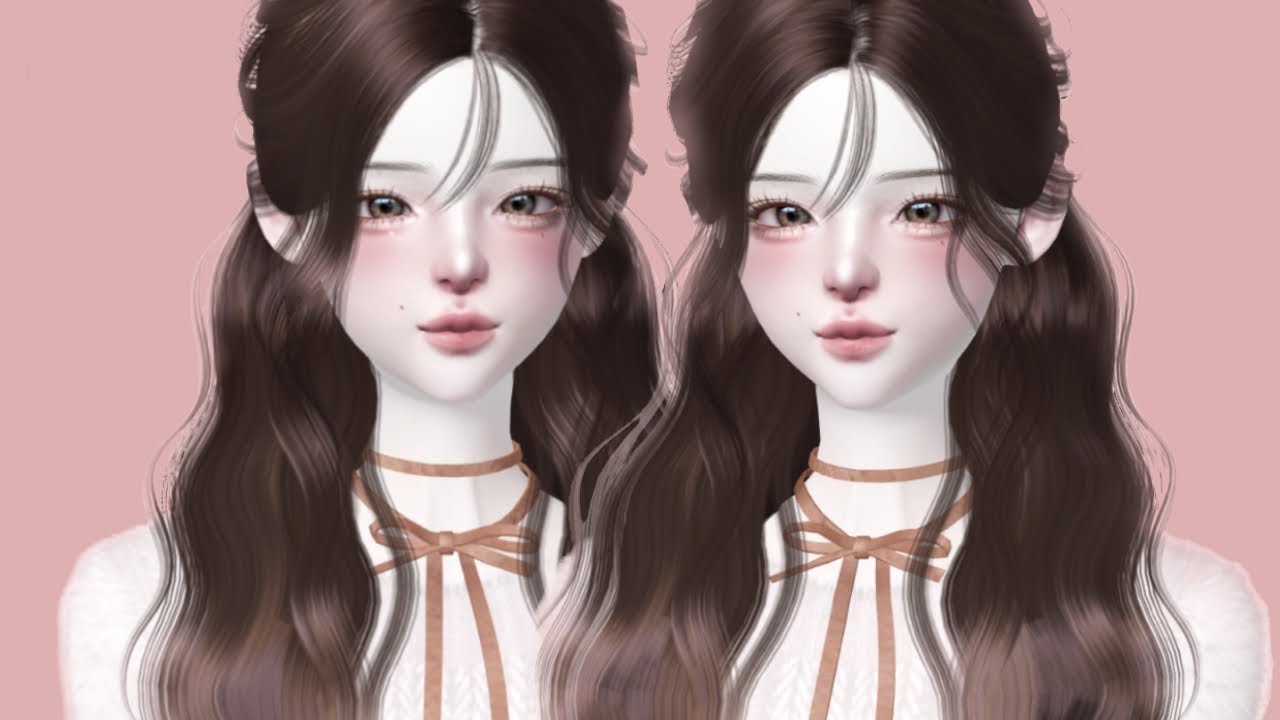 [ZEPETO CUSTOM] 토끼상 3D 여캐 (조이스틱, 프로)