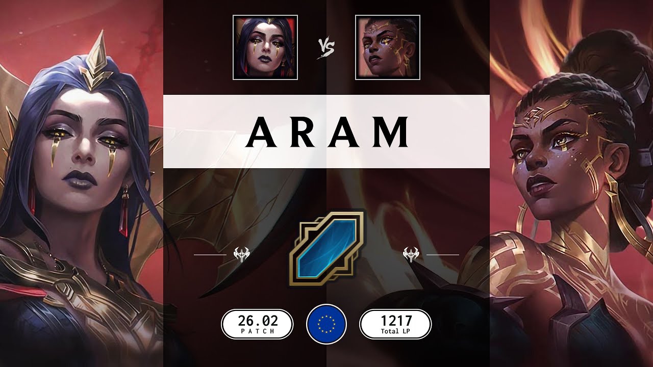 ARAM Match: LeBlanc vs Mel - EUW server Patch 26.02