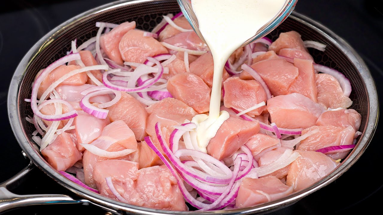 Этот рецепт сведет вас с ума! Куриное филе с рисом! Невероятно вкусный рецепт!