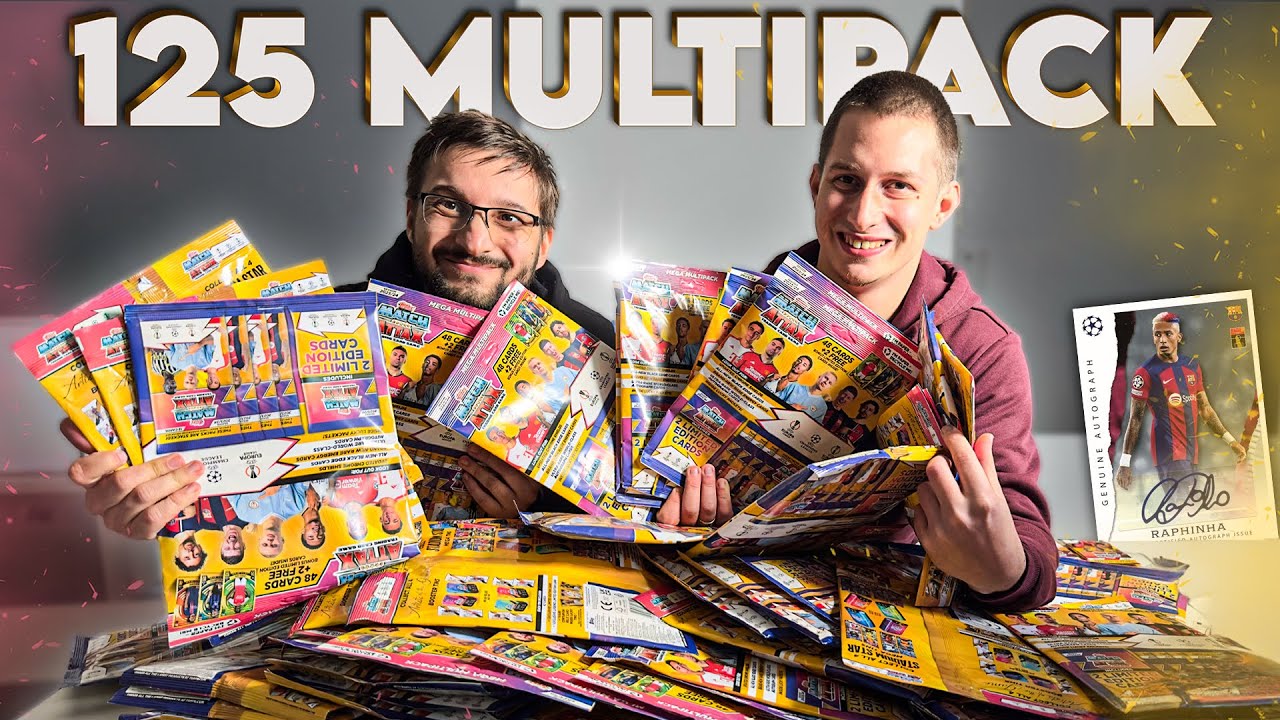 KIBONTOTTUNK 500 CSOMAGOT *125 MULTIPACKOT* ÉS EZEK JÖTTEK BELŐLE!🤯
