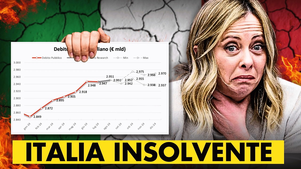 Cosa accadrebbe se l'ITALIA non ripagasse il DEBITO (proteggi i tuoi RISPARMI)